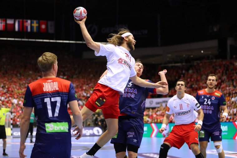 Férfi kézilabda-vb: Mikkel Hansenék esélyt sem adtak a norvégoknak a döntőben