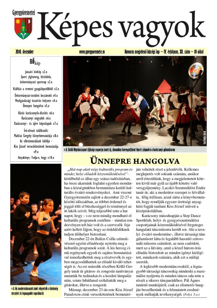 Képesek voltak rá: megbírságolták Gyergyóremete polgármesterét, mert csak magyarul jelenik meg a községi havilap