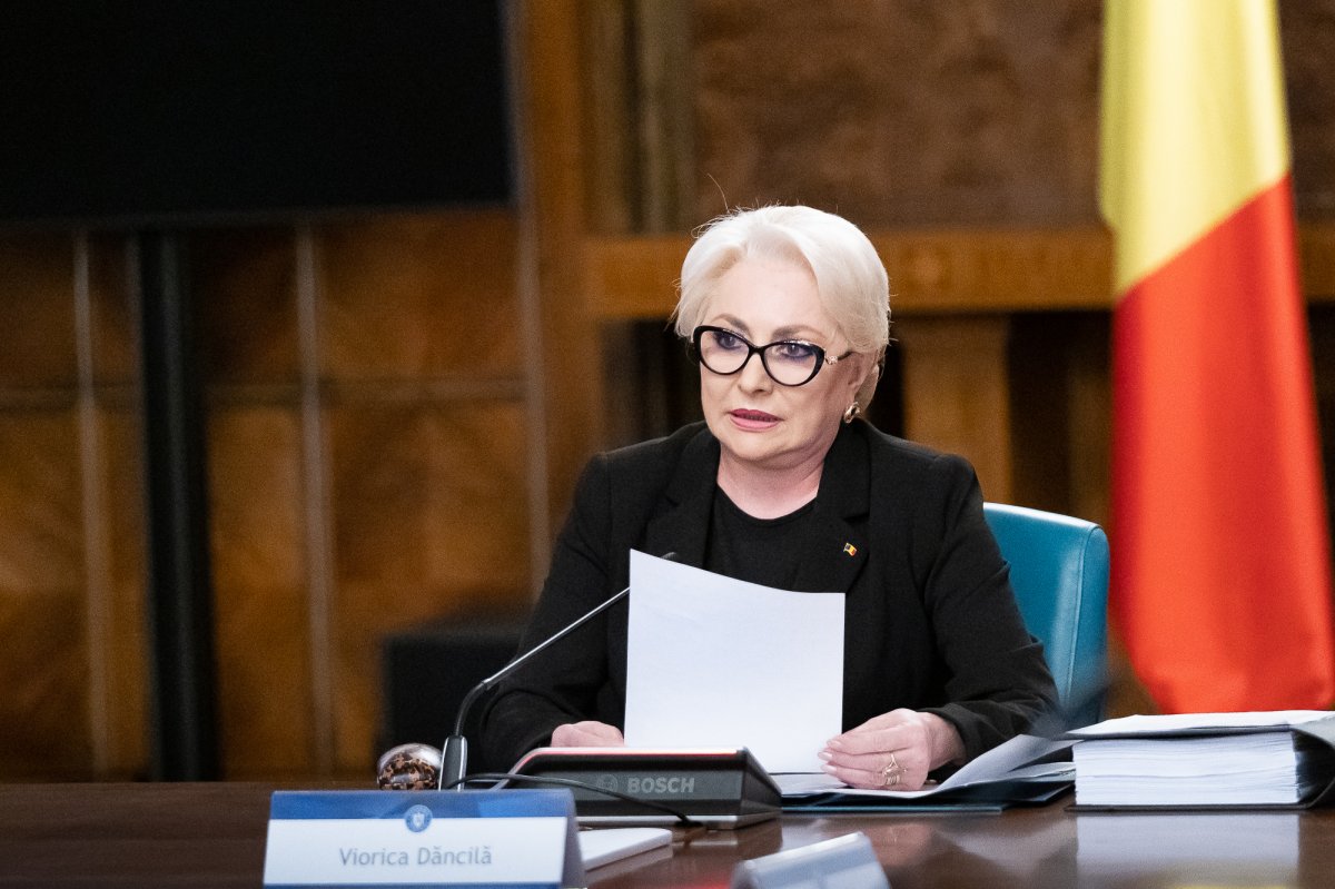 A párt első asszonya. Viorica Dăncilă személyében a PSD-nek először van női elnöke •  Fotó: Gov.ro