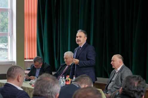 Nagy István agrárminiszter a Szilágycsehben rendezett gazdafórumon • Fotó: Kovács Zoltán