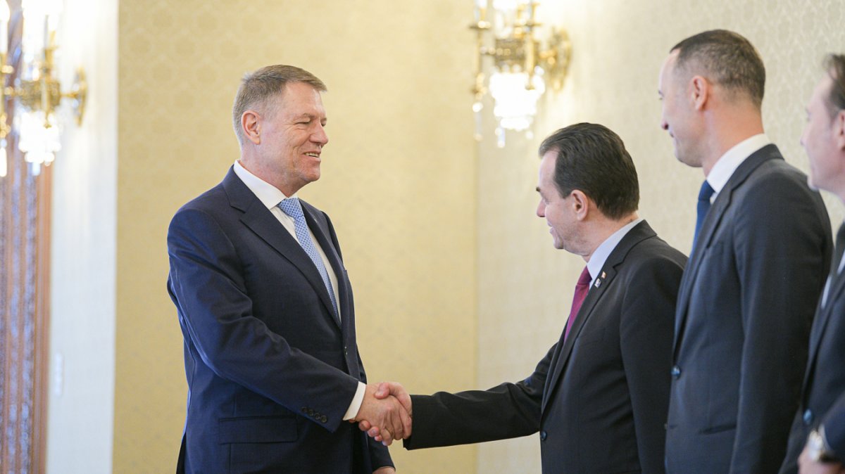 Klaus Johannis továbbra is Ludovic Orbanra fogad •  Fotó: presidency.ro