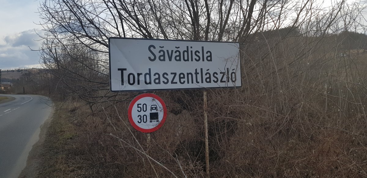 Tordaszentlászló bejárata. A nyolc faluból álló községben szinte minden településen láttak már medvét •  Fotó: Krónika