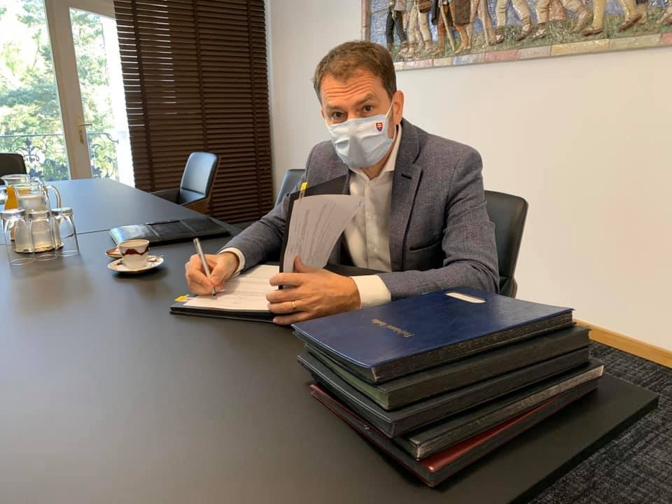 Igor Matovic szlovák miniszterelnök • Fotó: Igor Matovic/Facebook