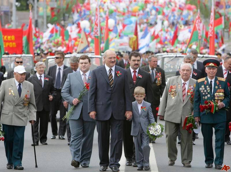 •  Fotó: Facebook/Alexander Lukashenko, The President of Belarus