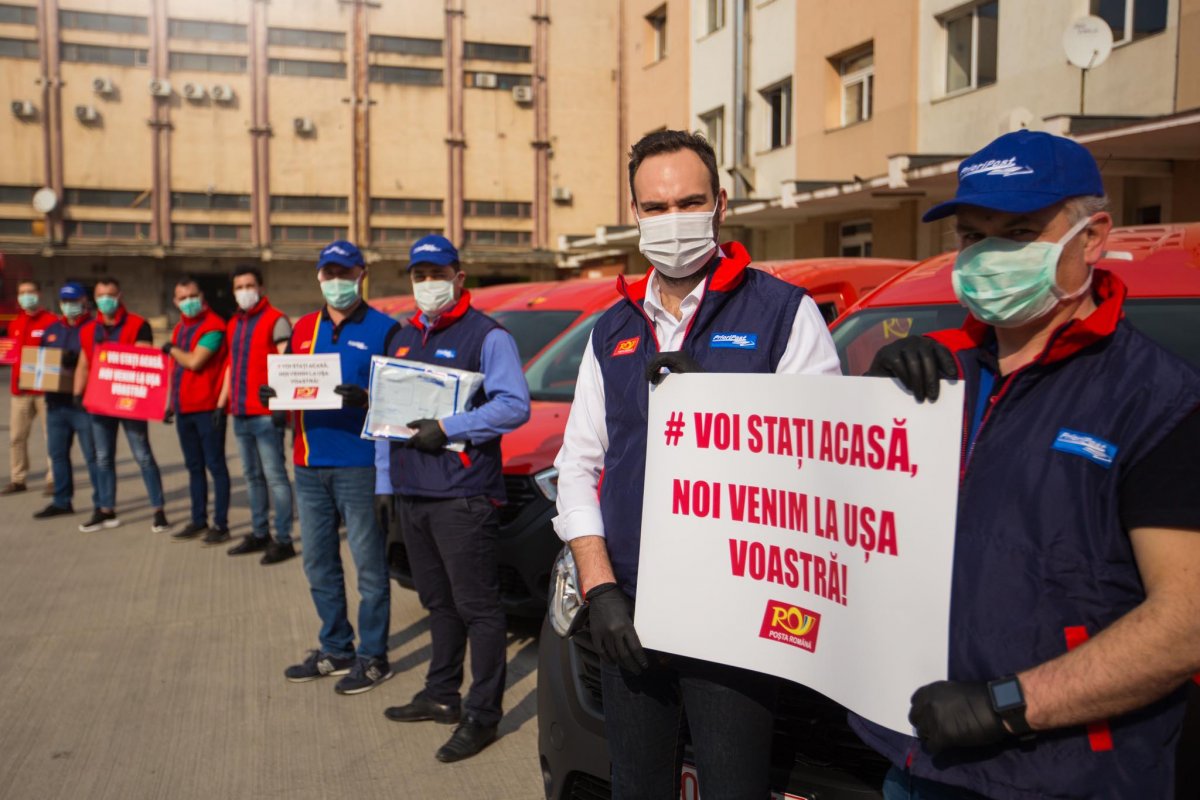 •  Fotó: Facebook/Compania Naţională Poşta Română