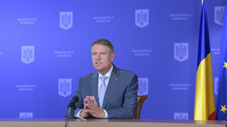 Klaus Johannis államfő magyarellenessége nem ismer határokat •  Fotó: Presidency.ro