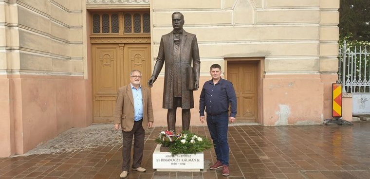 Leleplezték a szobrát, és teret is elneveznek a neves magyar építészről