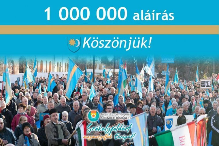 Óriási hajrával gyűlt össze interneten is az egymillió aláírás az európai polgári kezdeményezéshez
