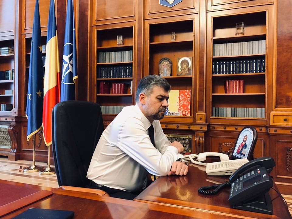 Marcel Ciolacu, a képviselőház és a PSD elnöke (archív felvétel) •  Fotó: Facebook/Marcel Ciolacu