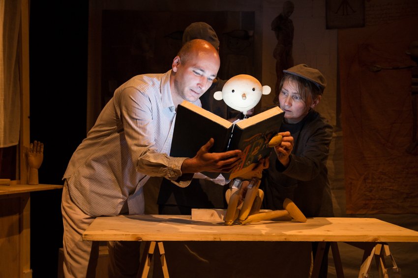 A kolozsvári Puck Bábszínház magyar tagozatának előadásai legnagyobb részt pályázati pénzekből valósulhattak meg •  Fotó: Puck Bábszínház
