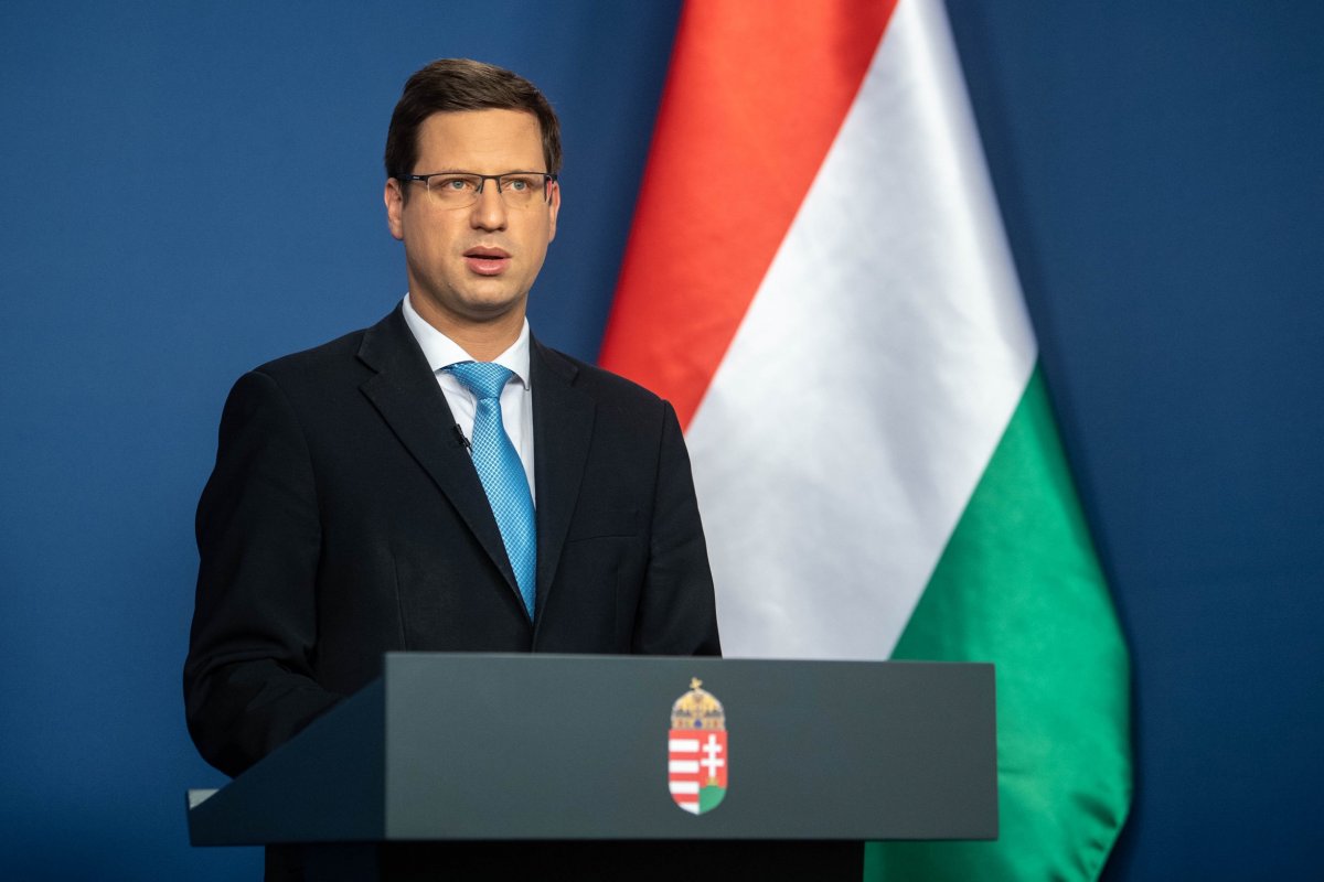 Gulyás Gergely miniszter • Fotó: MTI/kormany.hu/Botár Gergely
