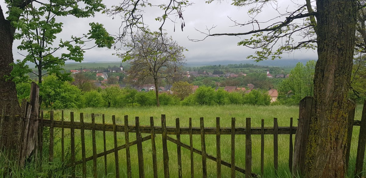 Kalotaszentkirály madártávlatból •  Fotó: Makkay József