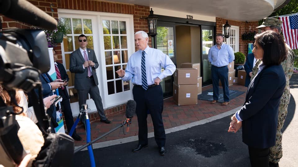 Mike Pence amerikai alelnök • Fotó: Mike Pence/Facebook