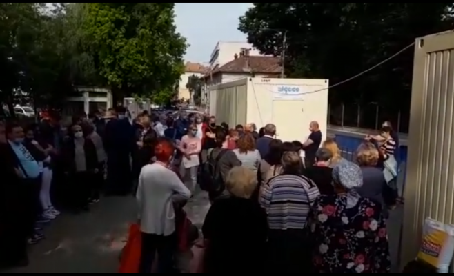 Fertőzött személyzet, kígyózó sorok a kolozsvári onkológián