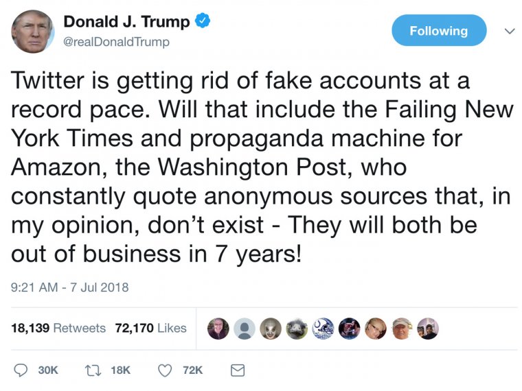 A Twitter törölte Trump oldaláról a Floyd megemlékezéséről szóló videót