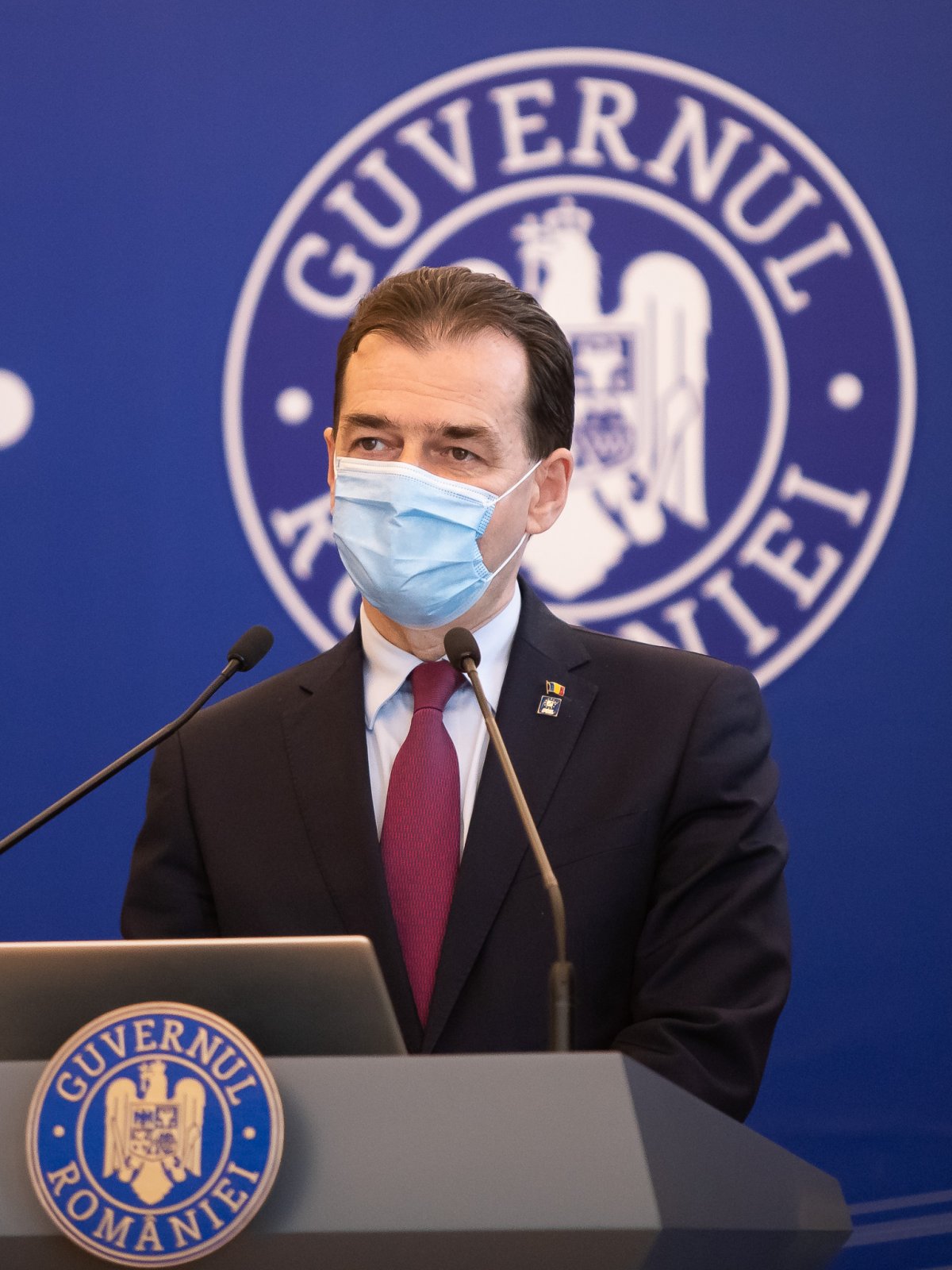 Ludovic Orban: a fertőzések számának mérlege „nem annyira aggasztó” jelenleg •  Fotó: Gov.ro