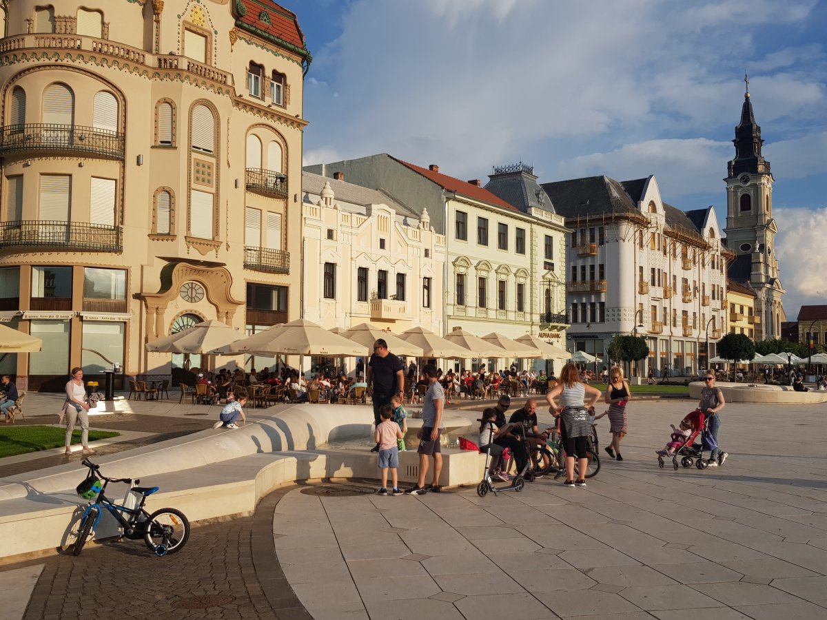 Nagyvárad sok területen már utolérte, vagy meg is előzte Kolozsvárt •  Fotó: Bálint Eszter