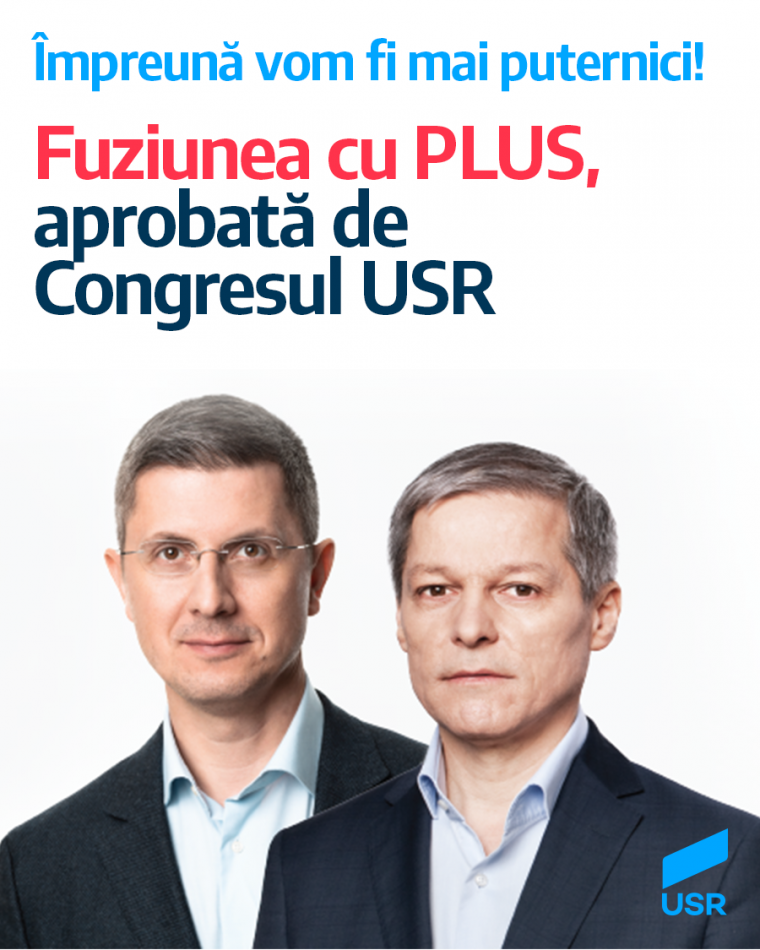 Kimondták az egyesítő igent: megszavazták az USR és a PLUS fúzióját