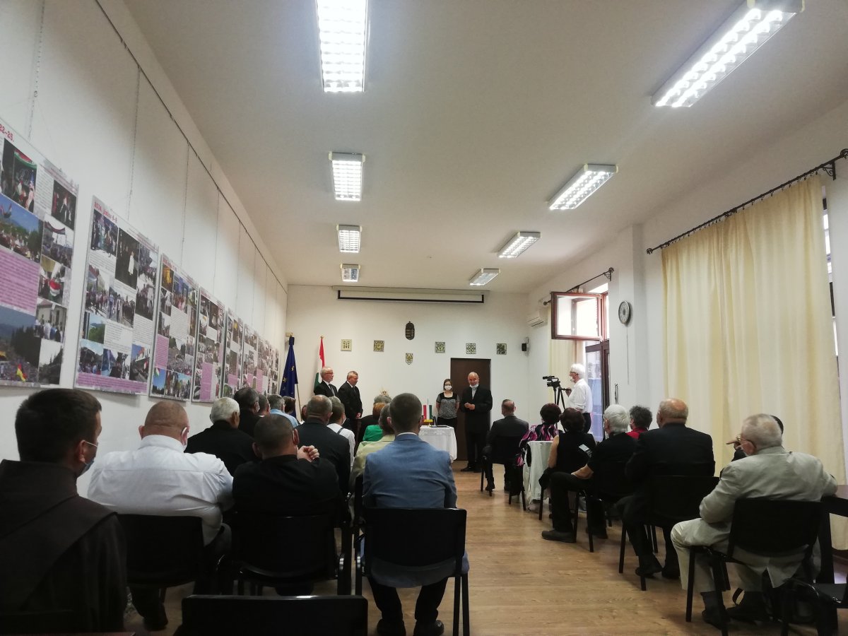 A díjátadási ceremóniát a kolozsvári magyar főkonzulátuson rendezték &bullet;  Fotó: Bede Laura