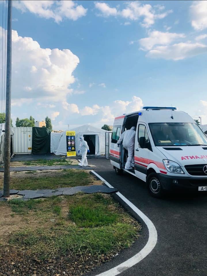 &bullet;  Fotó: Facebook/Spitalul Clinic Militar de Urgenţă „Dr. Victor Popescu”