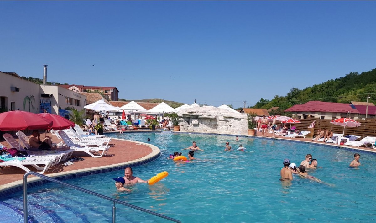 Kolozson két sósvízű strand közül lehet választani &bullet;  Fotó: Rostás Szabolcs