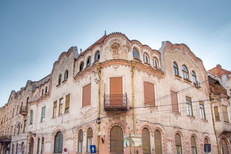 Az egyik Adorján-ház a kettő közül, mindkettőt felújítják &bullet;  Fotó: Oradeaheritage.ro