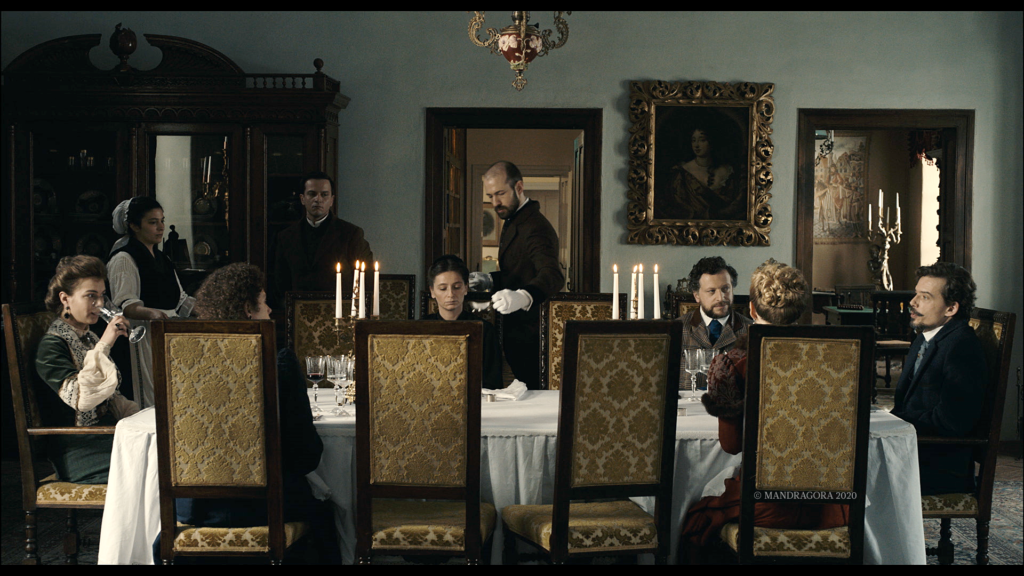 Részlet a Malmkrog című filmből •  Fotó: https://bordcadrefilms.com/