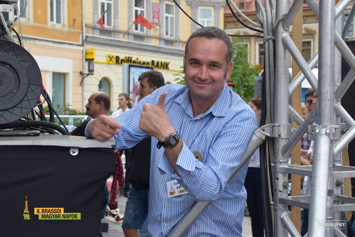 Toró Tamás: pozitívumként kell tekinteni arra, hogy a járványhelyzet ellenére mégiscsak meg tudják tartani a rendezvényt •  Fotó: Facebook/Tamás Toró