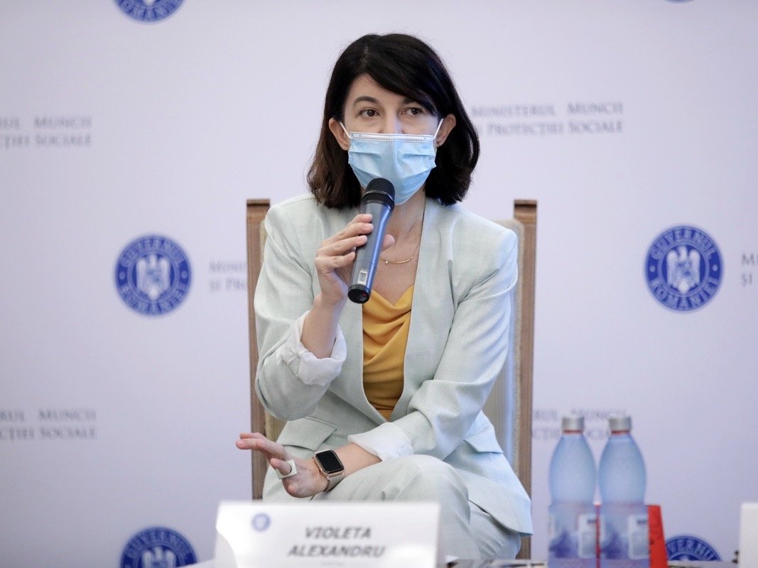 Violeta Alexandru szerint már a reform sem segít a munkaügyön •  Fotó: Facebook/Violeta Alexandru