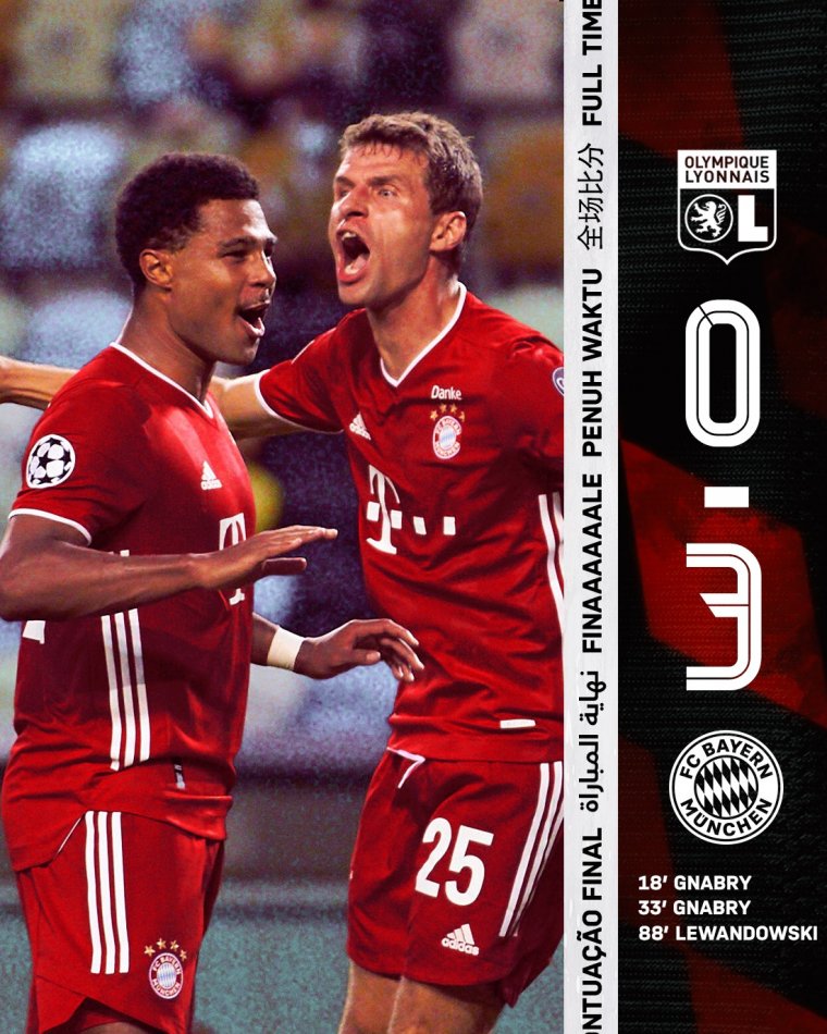 Bajnokok Ligája: a Lyonnak sem kegyelmezett a Bayern, simán döntősök a németek