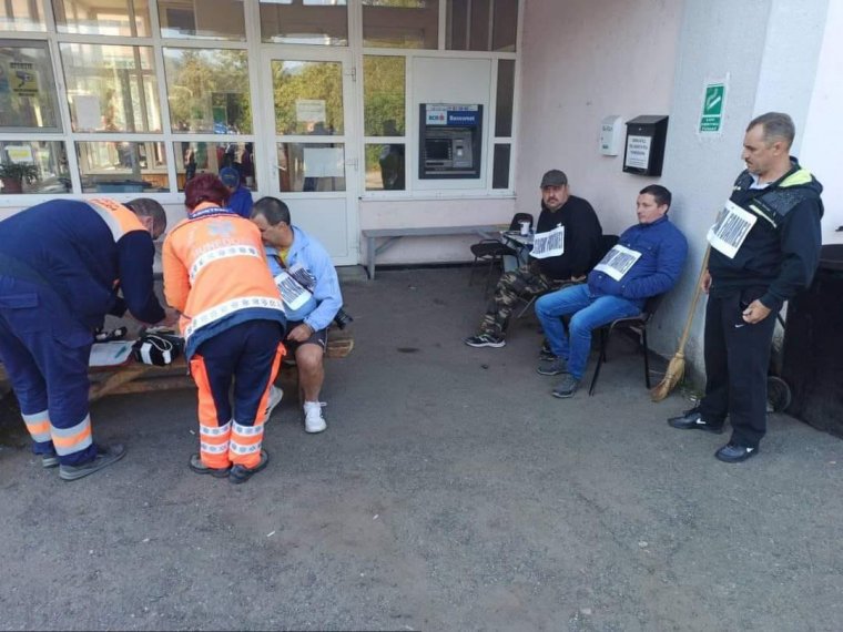 Éhségsztrájkká fajult a marosnémeti hőerőmű alkalmazottainak tüntetése