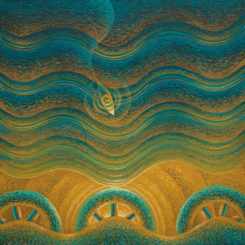 Felfedezés, 2018 (40x40) 