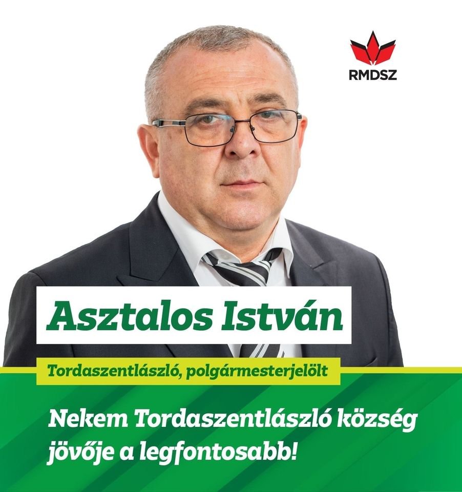 Asztalos István alpolgármesterként nyerte meg az előválasztást és lett a szövetség jelöltje &bullet;  Fotó: Facebook/RMDSZ Kolozs megye