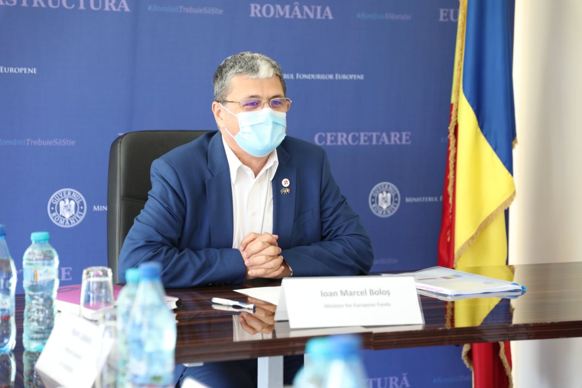 •  Fotó: Facebook/Ministerul Fondurilor Europene România