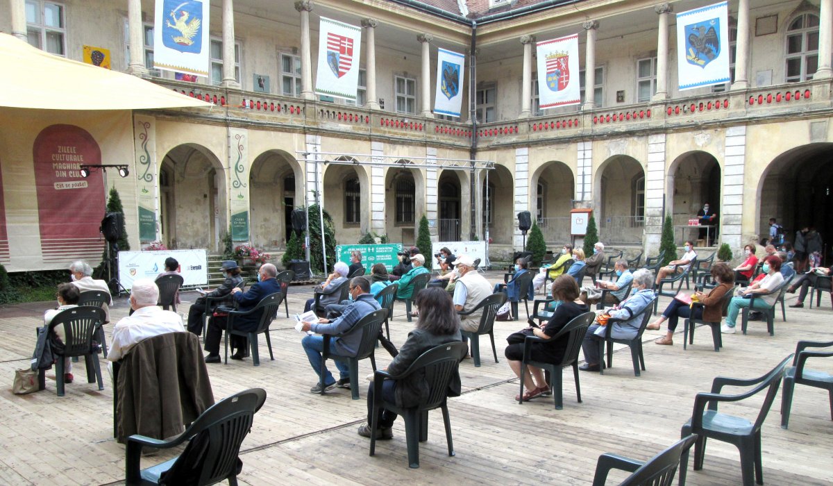 A Kolozsvári Magyar Napok egyik kedvelt helyszínének számító Bánffy-udvar felújítására csak később kerül sor &bullet;  Fotó: Ferencz Csaba-Levente