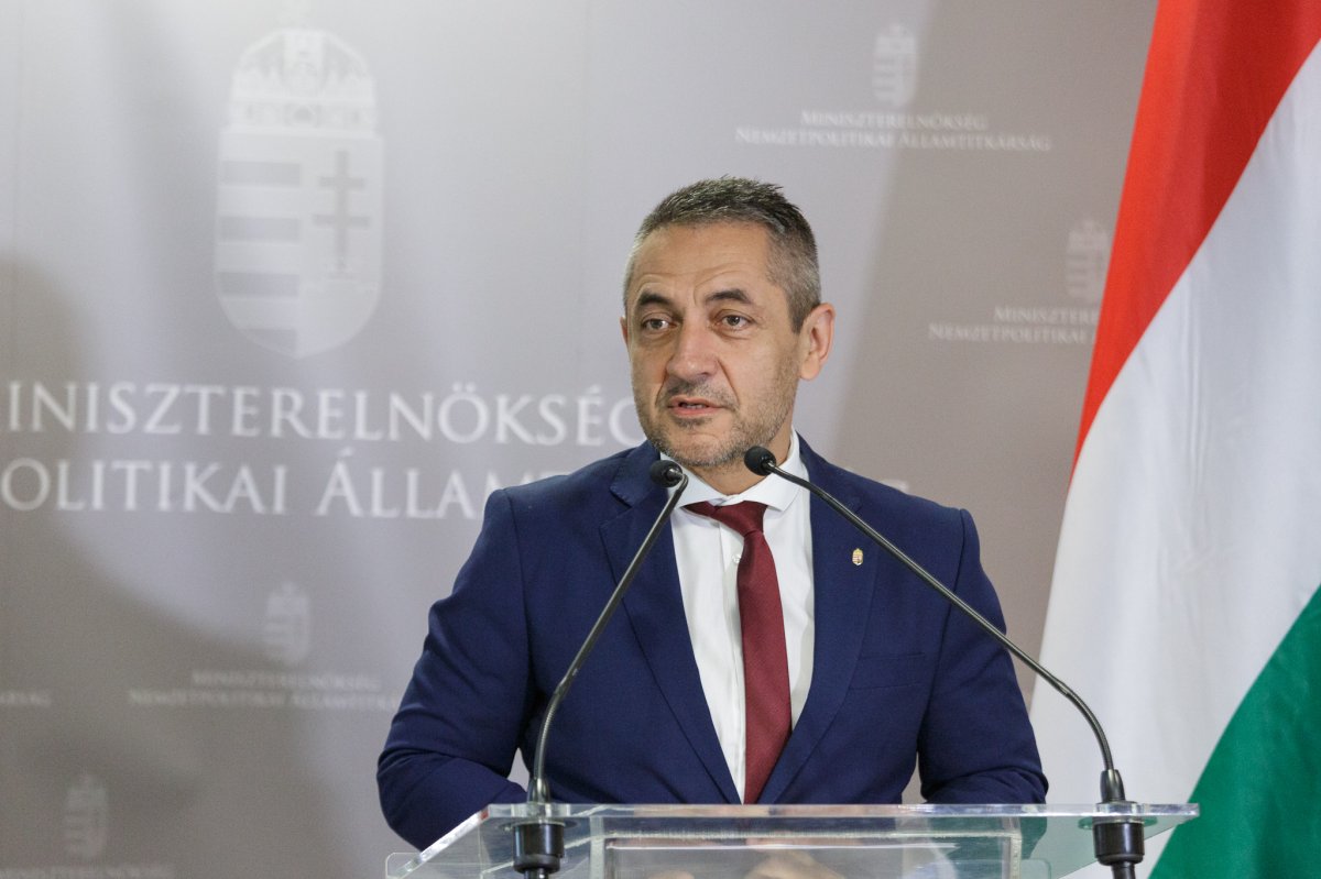 Potápi Árpád János nemzetpolitikai államtitkár •  Fotó: Nemzetpolitikai Államtitkárság