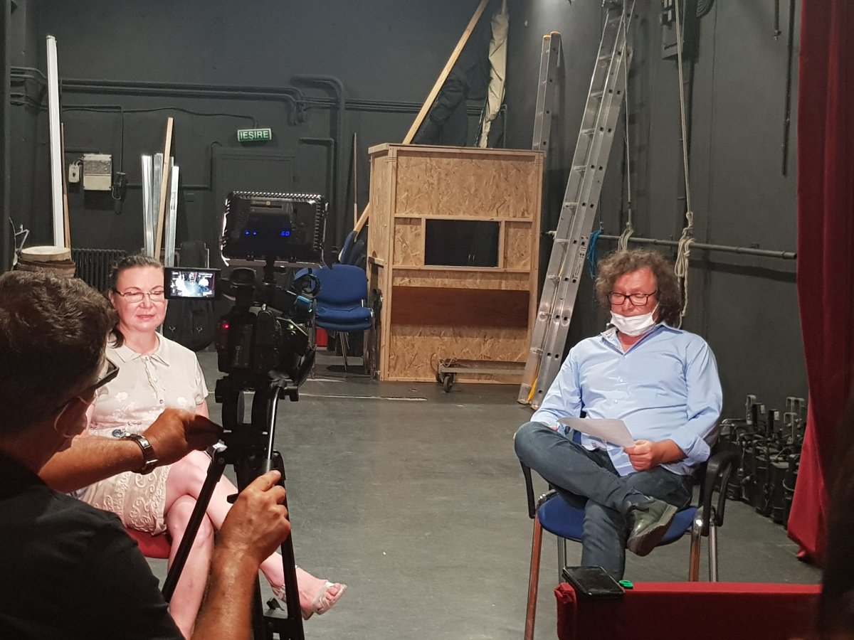 Varga Ibolya és  Emanuiel Simion Petran a keddi sajtótájékoztatón •  Fotó: Kiss Judit