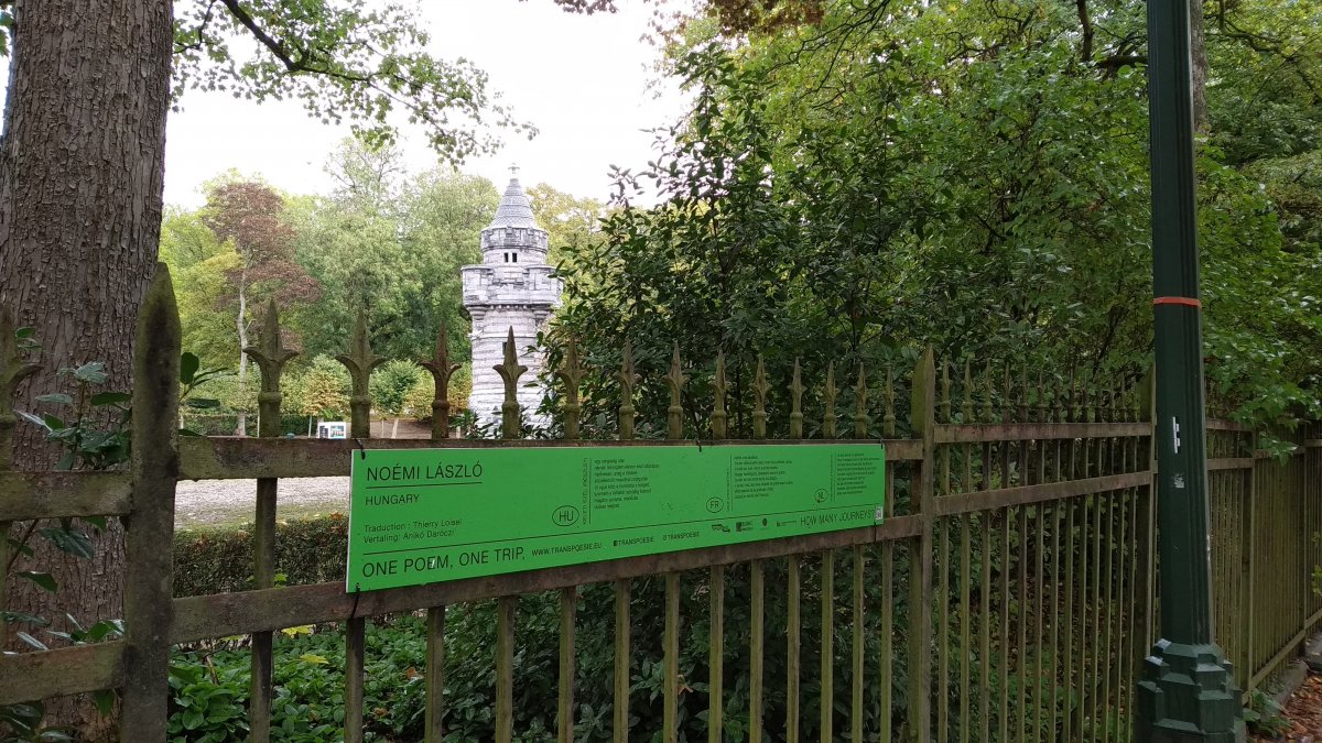 A magyar nyelvet idén László Noémi kolozsvári költő verse képviseli Brüsszelben a nyelvi sokszínűség versfesztiválján •  Fotó: brüsszeli Magyar Kulturális Intézet