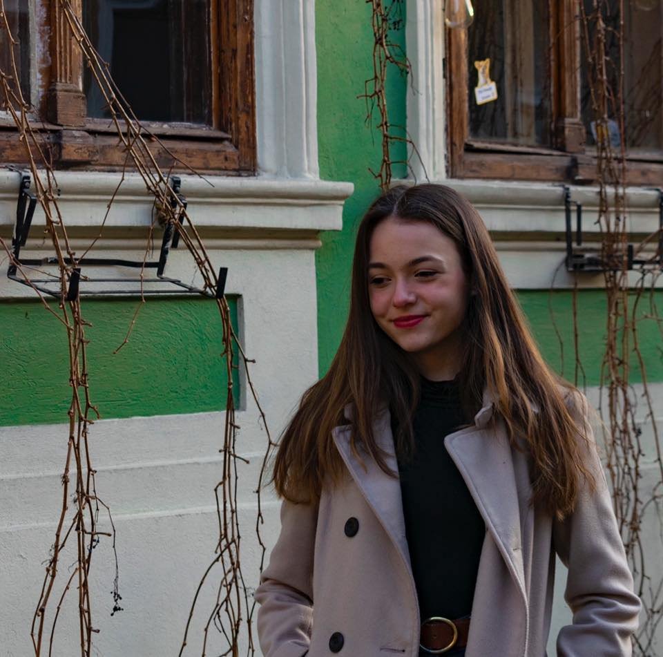 Horváth Krisztina tizedikes diák 