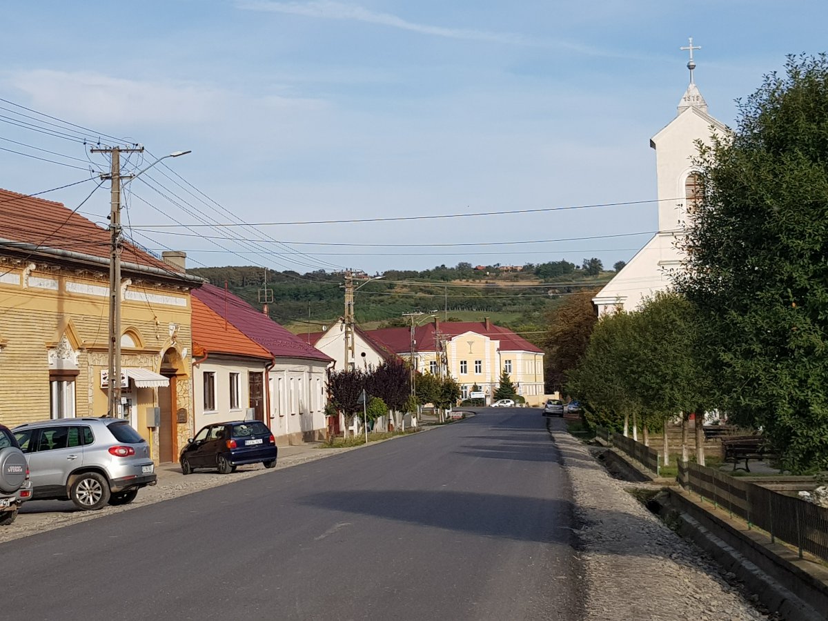 A 6500 lelkes községet többségében magyarok lakják •  Fotó: Rostás Szabolcs