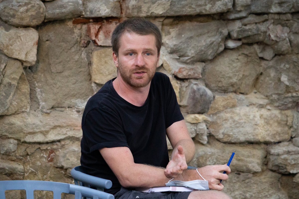 Székely István Gergő szerint elgondolkodtató a szórványbeli vokscsökkenés •  Fotó: Bálványos.org