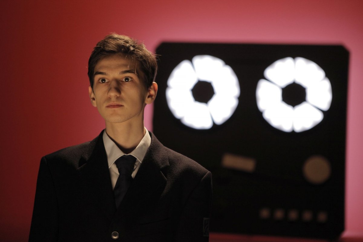 Jelenet Radu Jude idén bemutatott, Nyomtatott nagybetű című filmjéből •  Fotó: Alter-Native Nemzetközi Rövidfilmfesztivál/Silviu Ghetie