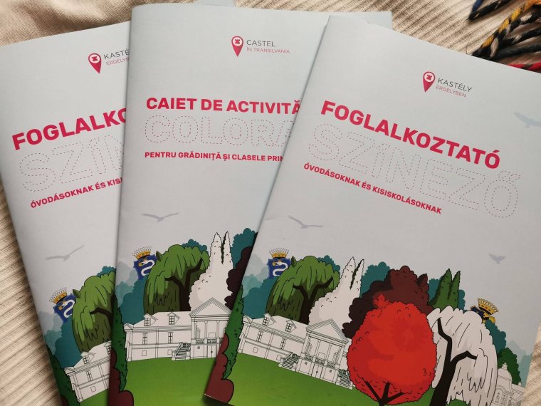 Papíron továbbörökített játékok: a kastélyvilág megismerésében segít a gyerekeknek szóló munkafüzet