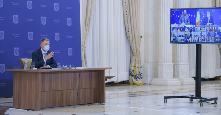 Iohannis szerint csökkenőben a járvány terjedése, nem tervez lezárást a választásokat követően