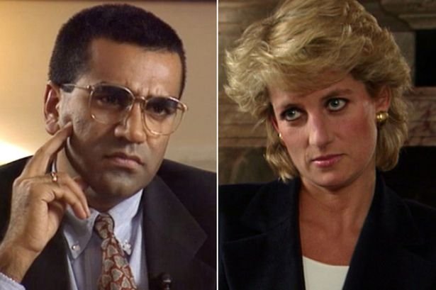 Diana hercegnő Martin Bashir akkori sztárriporternek adott interjút 25 évvel ezelőtt •  Fotó: Mirror.co.uk