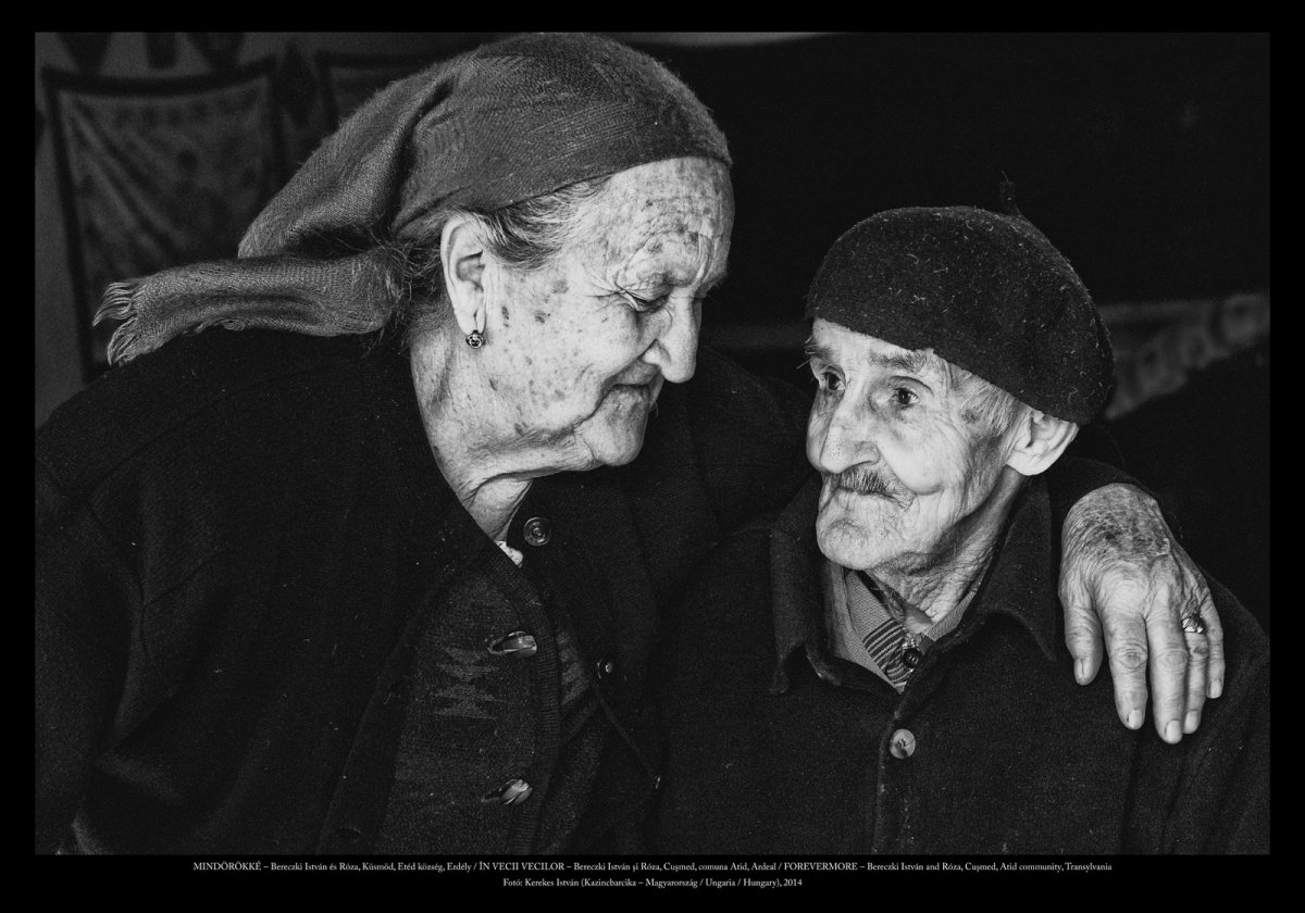 Mindörökké – Bereczky István és Róza, Küsmöd, Etéd község •  Fotó: Kerekes István/ Kazinbarczika