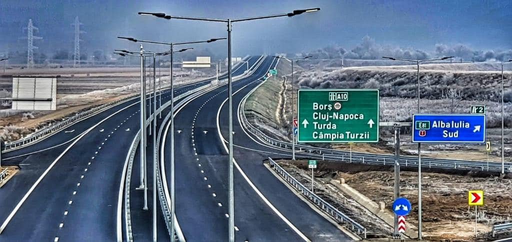 Idén 23,3 kilométerrel bővült az észak-erdélyi autópálya •  Fotó: Facebook/Lucian Bode
