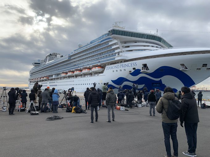 Koronavírussal fertőződött egy román állampolgár a Diamond Princess sétahajón