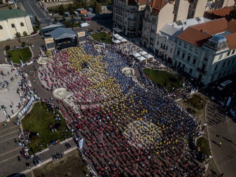 Kangoo jumps világrekord született Nagyváradon