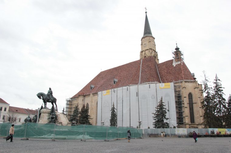 Megmutatnák a megújuló kolozsvári Szent Mihály-templomot